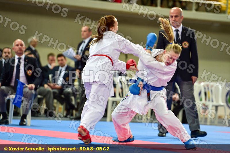 -48 Kg Estonia Female Germany Hayashi Junior Kumite Schimpf Alin