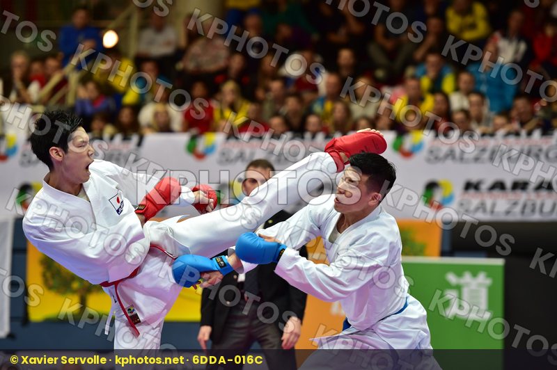 Japan male kumite -75 kg nishimura ken Shureido watanabe daisuke