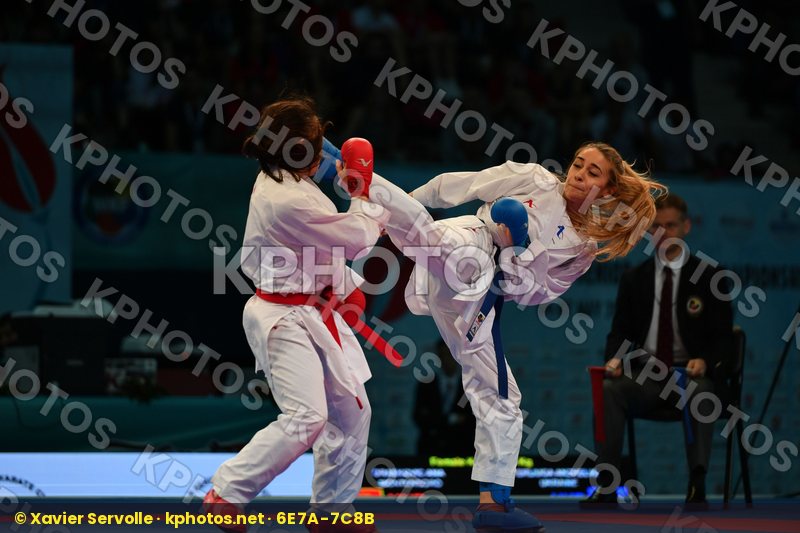 Draskovic Ana Female kumite -55 kg Montenegro Terliuga Anzhelika