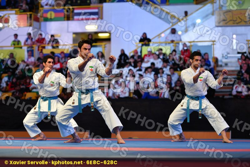 Goju shiho sho Iran Iran Iran Male team kata