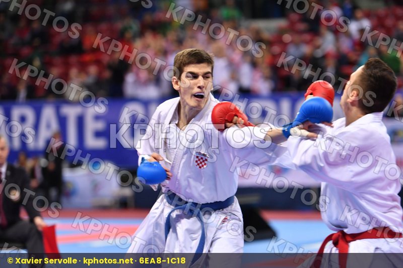 Croatia Da costa Jessie France Garibovic Enes U21 kumite male -8