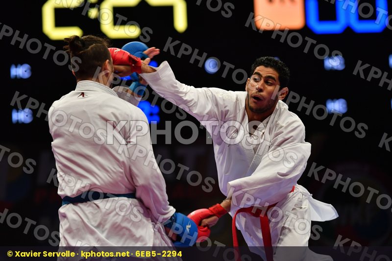Amargos Miguel Argentina Egypt El kotby Mohamed Male kumite -84