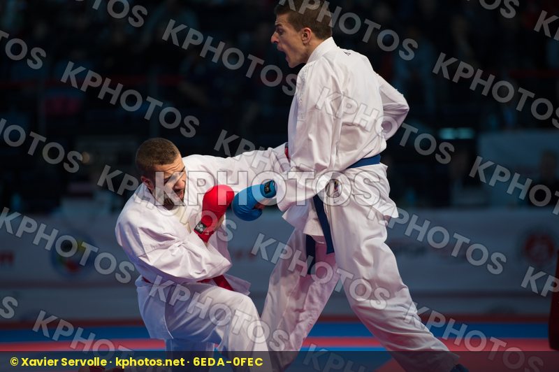 -60 kg bronze match Fyr Of Macedonia Gomez Garcia Matias kumite