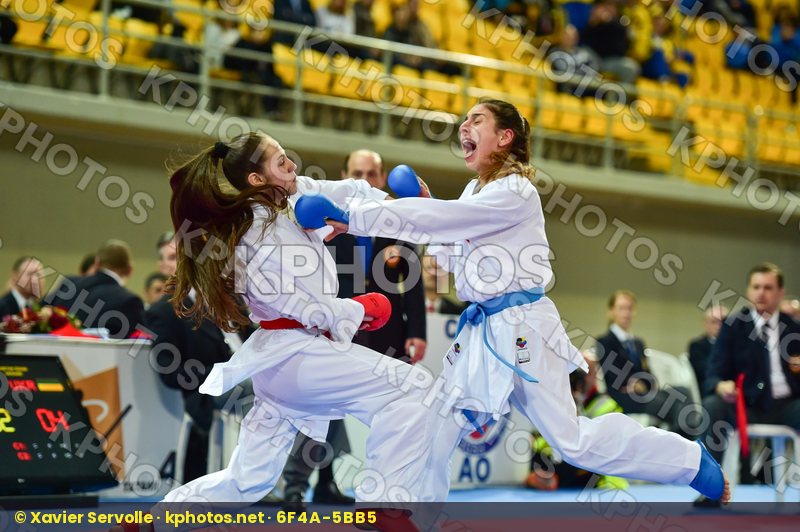 -54 Kg Cadet chyprus Demirturk Gulsen Female Kumite Shostak Dian