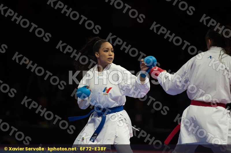 -61 Kg Coban Merve Female final france Ignace Lucie kumite Turke