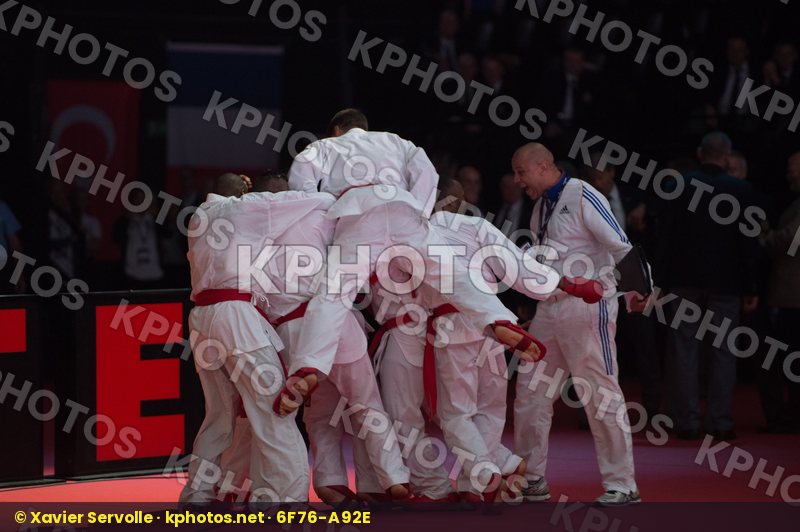 final france kumite Male team Turkey