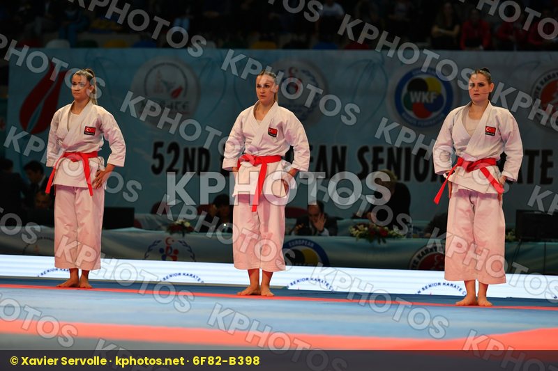 Anan Female team kata Turkey Turkey Turkey