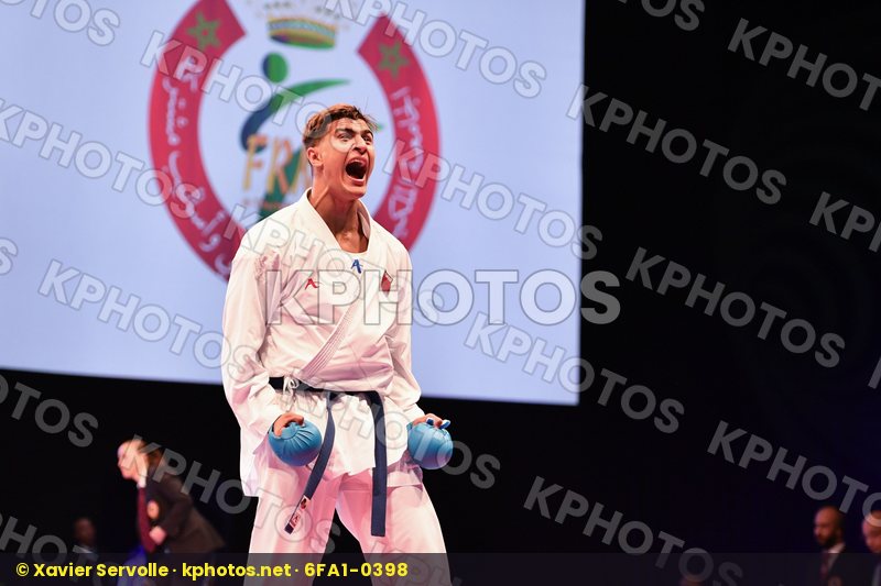 Diop Ablaye France Male kumite 84+ kg Morocco Ouchen Achraf