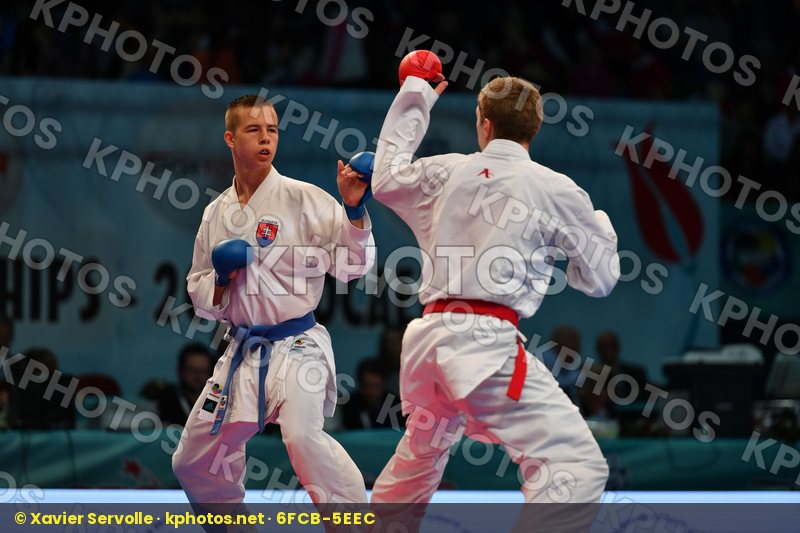 Filipovych Oleg Imrich Dominik Male kumite -60 kg Slovakia Ukrai