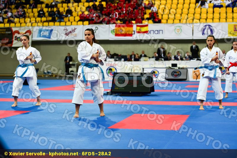 Cadets et Juniors DaeDo Female Kata Spain team