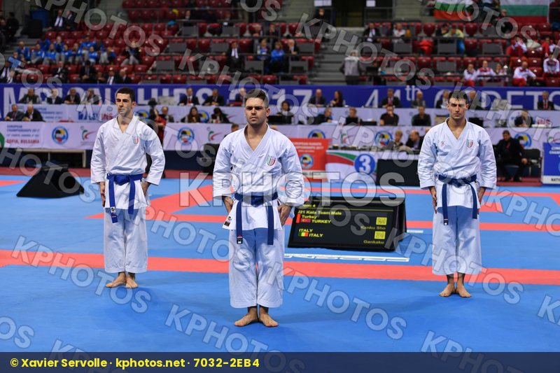 Gankaku Italy U21 kata team male