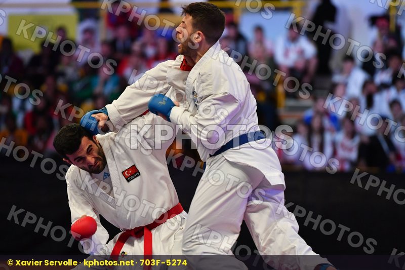 Aktas Ugur Greece Male kumite -84 kg Turkey Tzanos Georgios