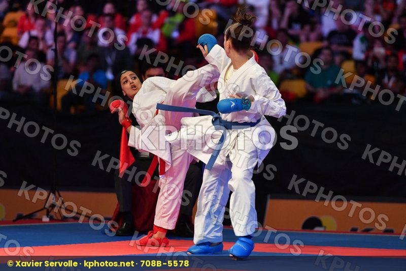 Chalaki Fatemeh Female kumite -55 kg Finashkina Valeria Iran Rus