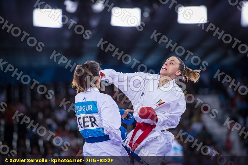 -50 kg Bugur Duygu day1 France Germany kumite qualification Recc