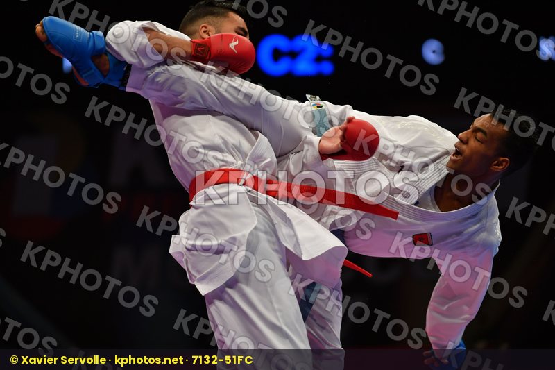 Hammi Ahmed Male kumite -75 kg Messaoudi Reda Morocco