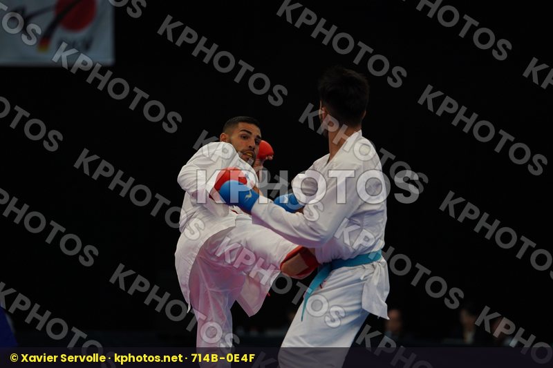 Busa Luigi Italy Male kumite -75 kg Otabolaev Dastonbek Uzbekist