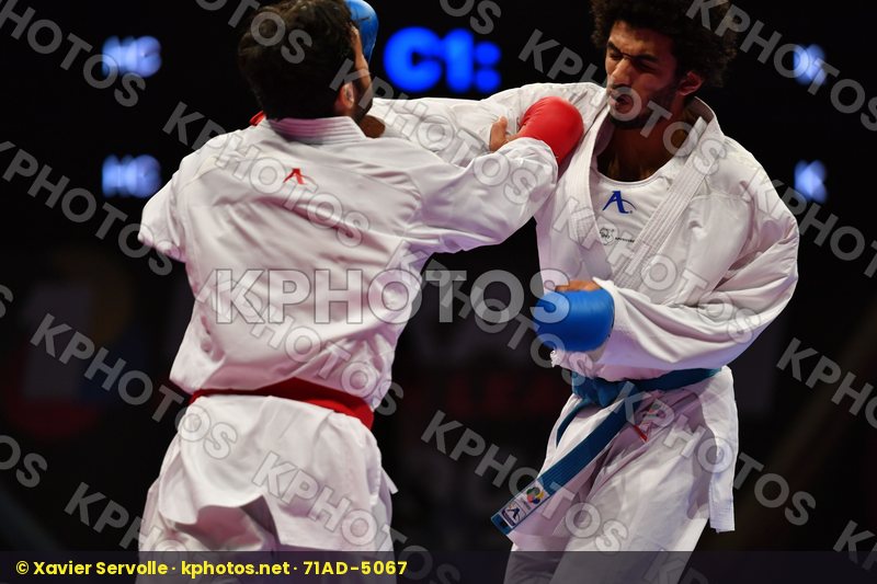 Alharbi Abdullah Egypt Male kumite -60 kg Salama Malek Saudi ara