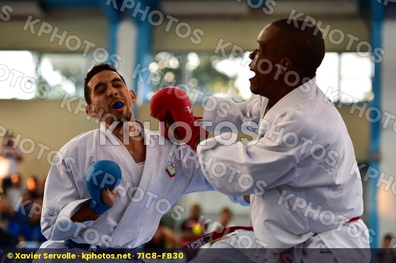 -75 Kg Brazil final kumite Male Nicastro Ochoa Alexander Rafael