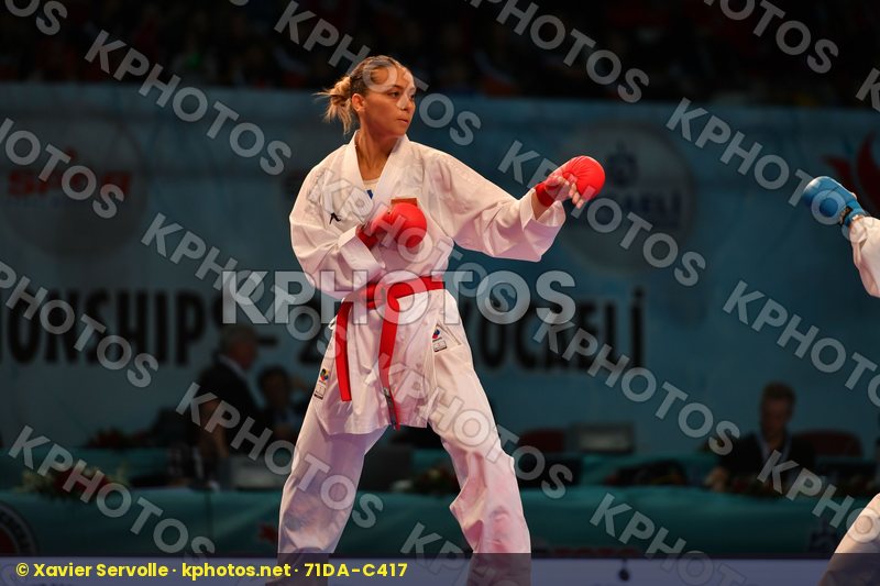 Burucu Hafsa seyda Female kumite -68 kg Quirici Elena Switzerlan