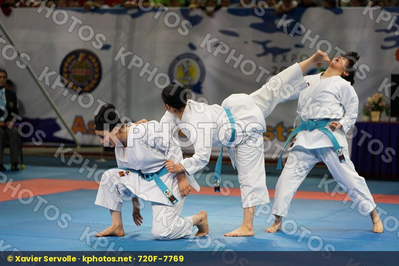 Female Team kata Iran  islamic republic of