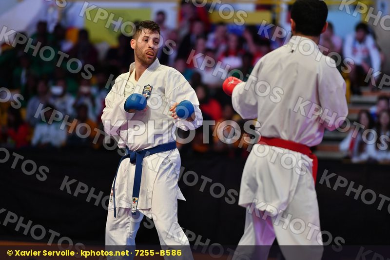 Aktas Ugur Greece Male kumite -84 kg Turkey Tzanos Georgios