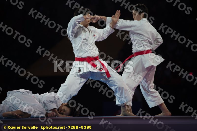 bunkai Dubai Female final kata Malaysia team