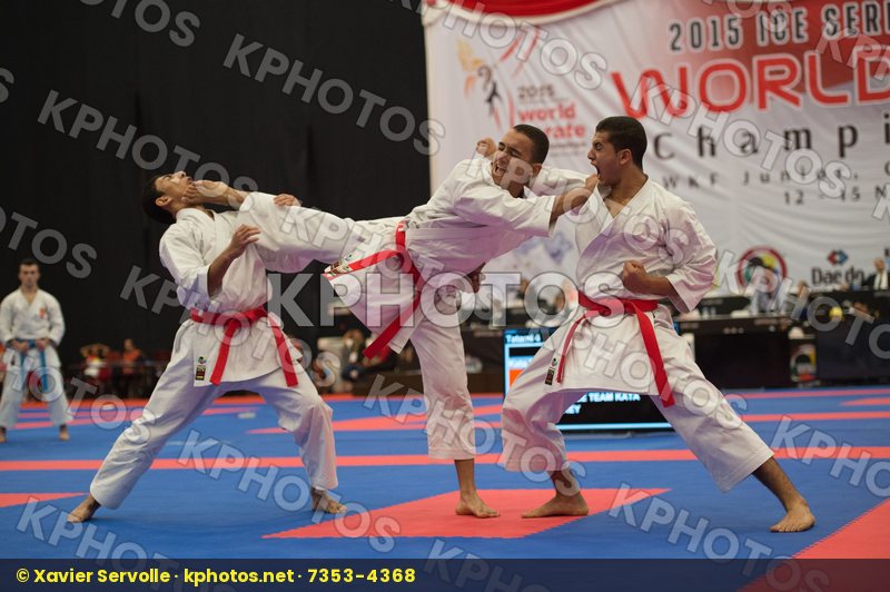 cadet Egypt Junior Kata male team