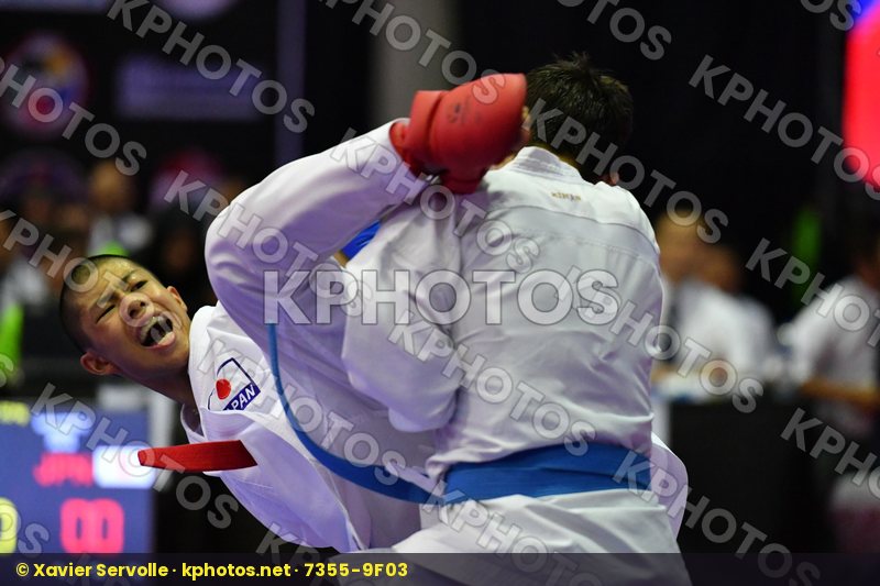 Cadet Kumite Male -52 Kg Japan Kazakhstan Marat Azamat Sakai Ken
