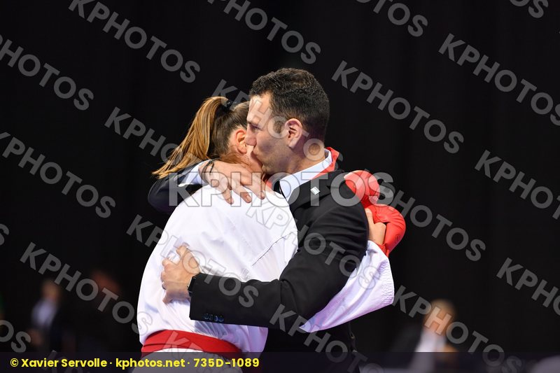 Budic Kaja Ferracuti Clio Italy Slovenia U21 kumite female 68+ k
