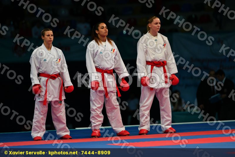Female team kumite France France France Slovenia Slovenija Slove