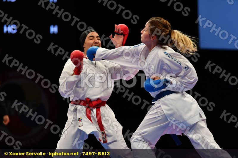 Egypt Female kumite -68 kg France Mohamed Nada Zaretska Iryna