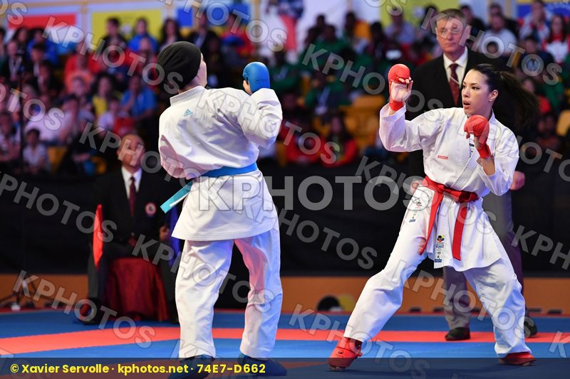 Demis Tugce Female kumite -55 kg Laaveri Sabina Sweden Turkey