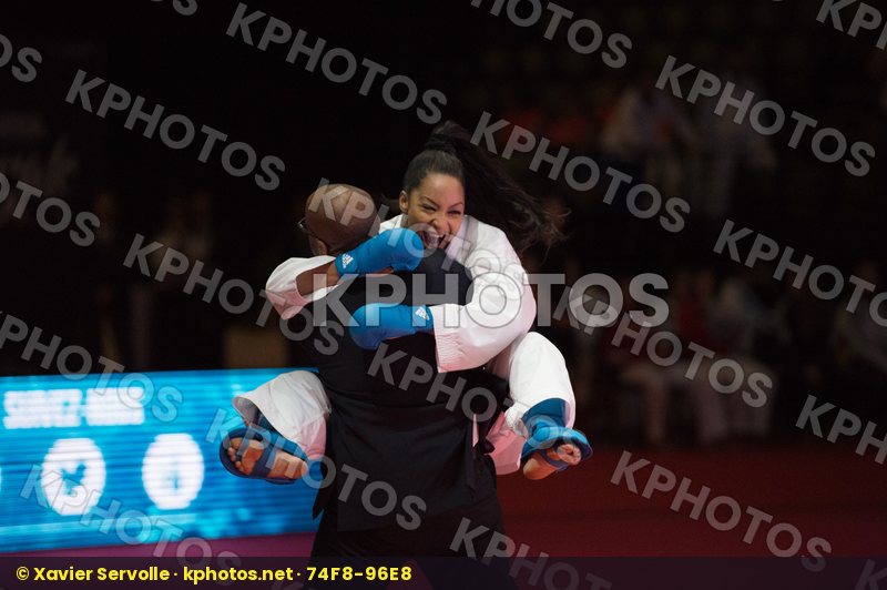 -61 Kg Coban Merve Female final france Ignace Lucie kumite Turke