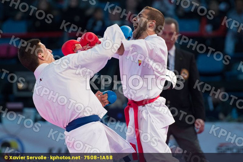 -60 kg bronze match Fyr Of Macedonia Gomez Garcia Matias kumite