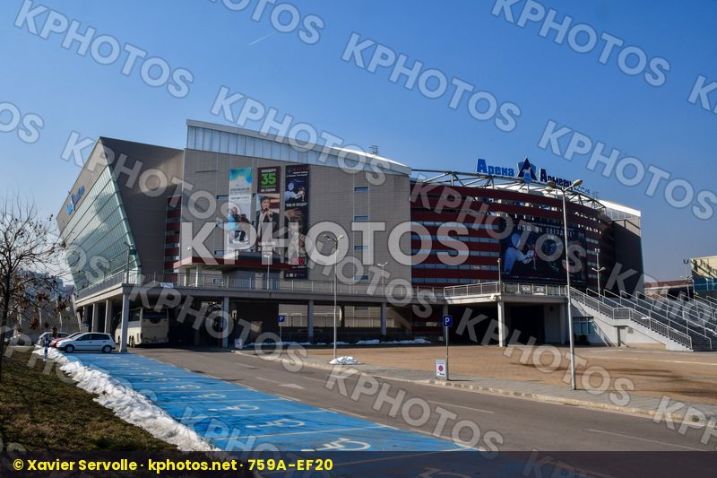 arena Sofia warm-up