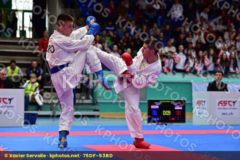 -60kg Arawaza Berak Boran croatia Dzakovic Milos kumite Serbia U
