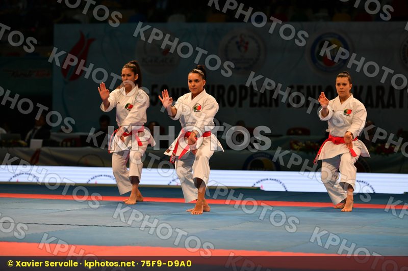 Female team kata Kururunfa Portugal Portugal Portugal