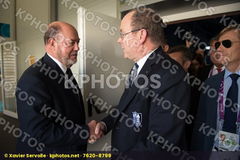 Espinos Antonio and Prince ALbert II