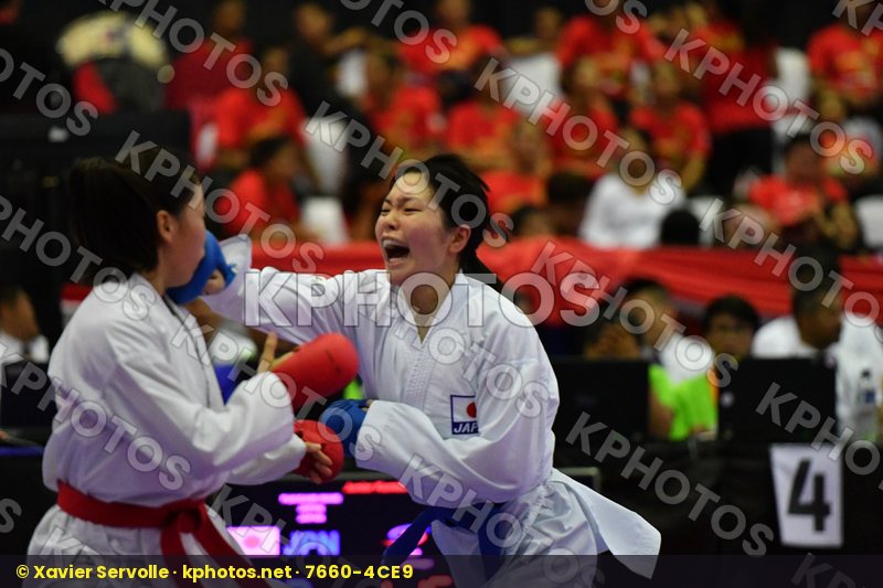 China Ding Jiamei Fukigami Mami Japan Junior Kumite Female -53 K