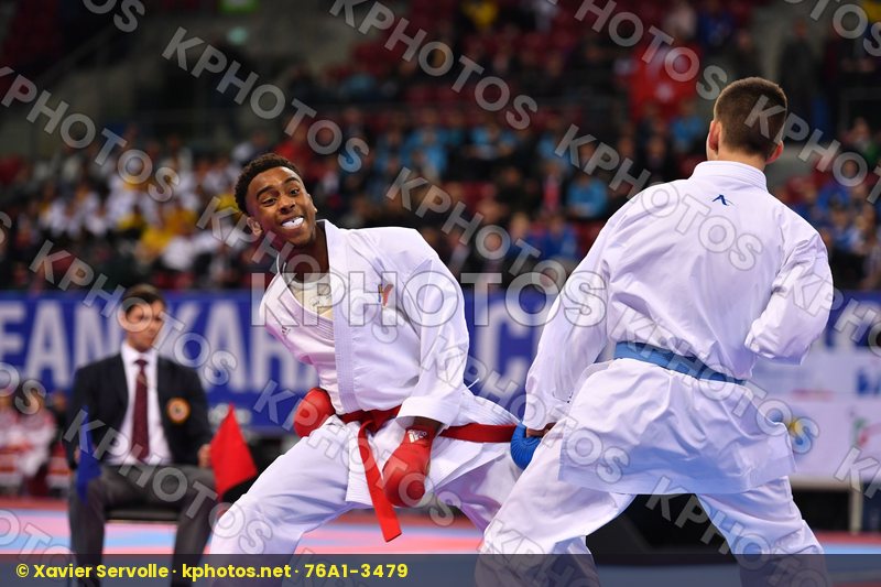 Ciric Jovan Cizo Kilian France Junior kumite male -68 kg Serbia
