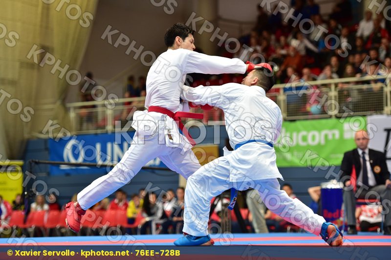 Japan male kumite -75 kg nishimura ken Shureido watanabe daisuke
