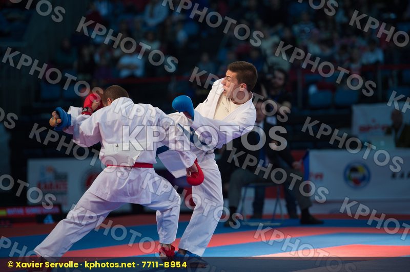 -60 kg bronze match Fyr Of Macedonia Gomez Garcia Matias kumite
