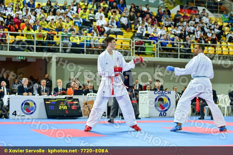 +84 Kg Barac Filip Croatia Kumite Lardy Tyron-Darnell Male Nethe