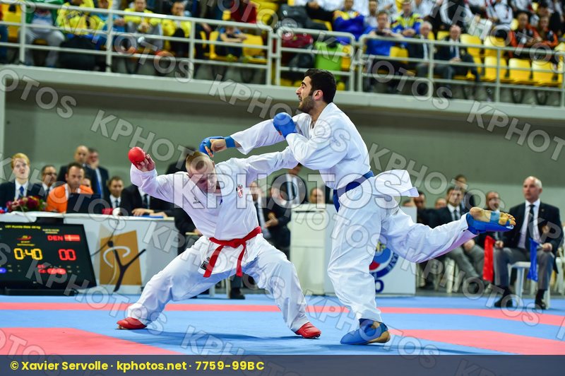 -84 Kg Aktas Ugur Budo Nord Denmark Korte Kevin Kumite Male Turk