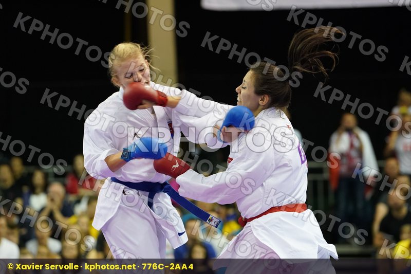 Female Kumite -61kg Gradowska Justyna Poland Slovakia Suchankova Ingrida