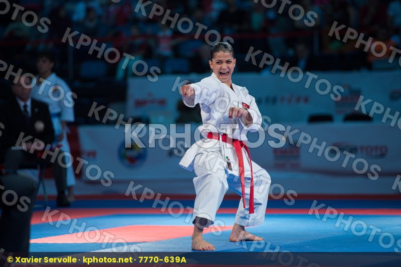 Bozan Dilara female finals kata kumite Turkey