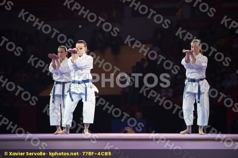 Dubai Female final Italy kata team