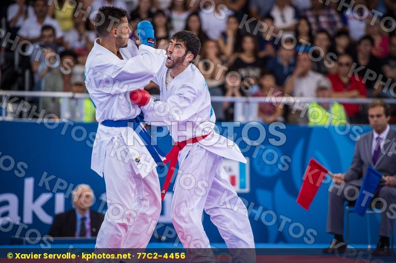 -60 kg Azerbaijan Farzaliyev Firdovsi finals Italy kumite Maresc