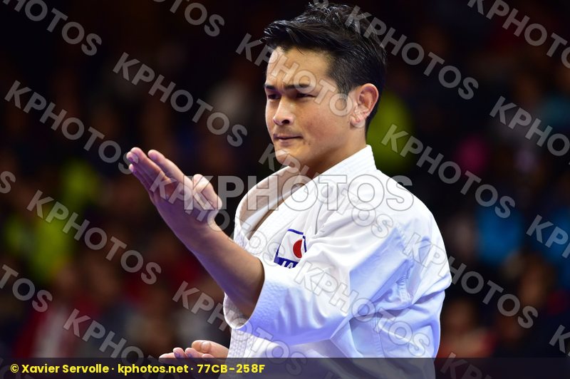 Japan Male kata Shimbaba Issei Suparinpai