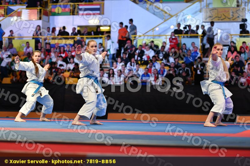 Female team kata Russia Russia Russian federation Unsu